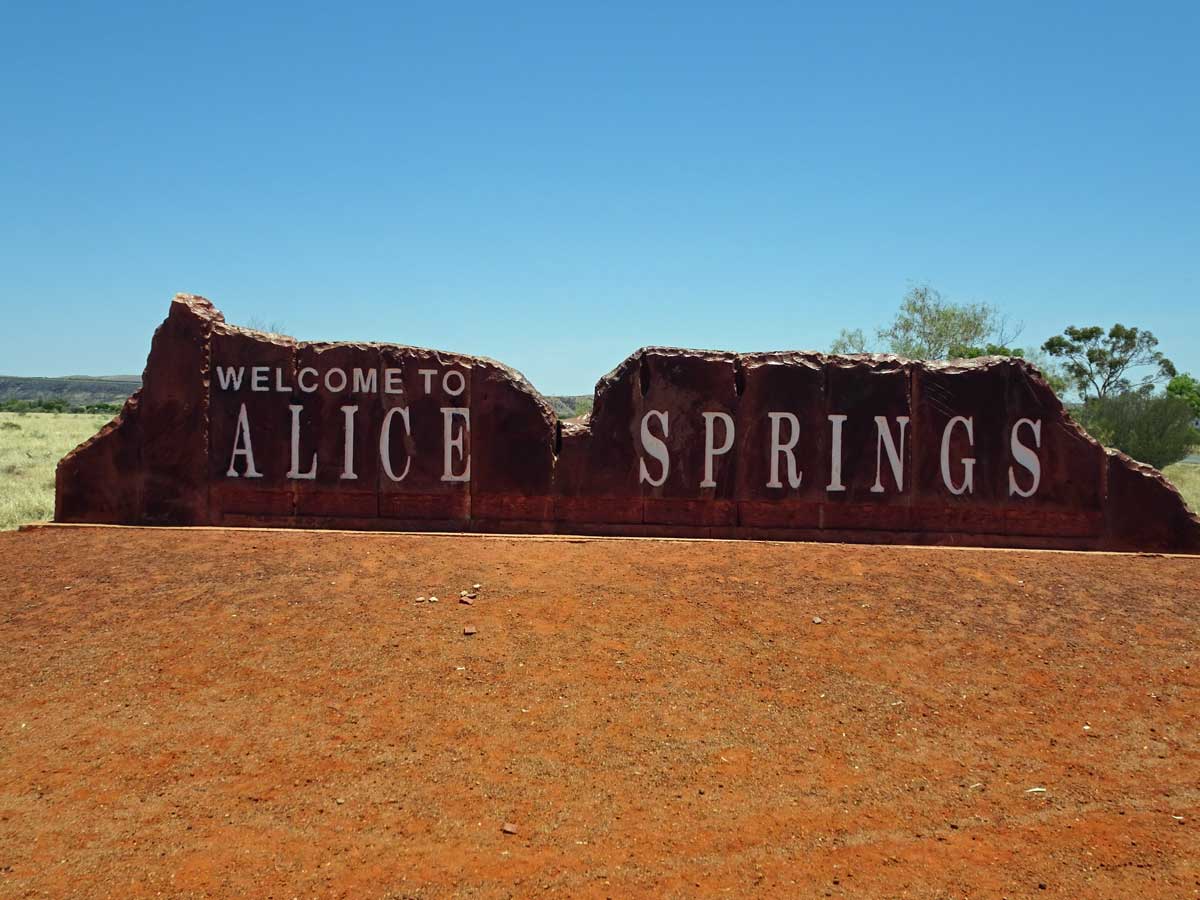 alice springs road trip